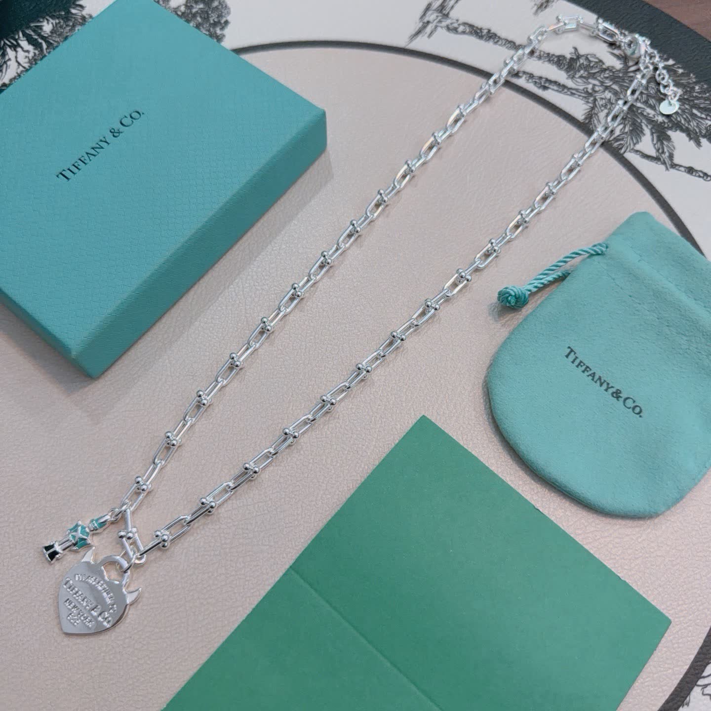 Tiffany & Co. Heart Tag Necklace